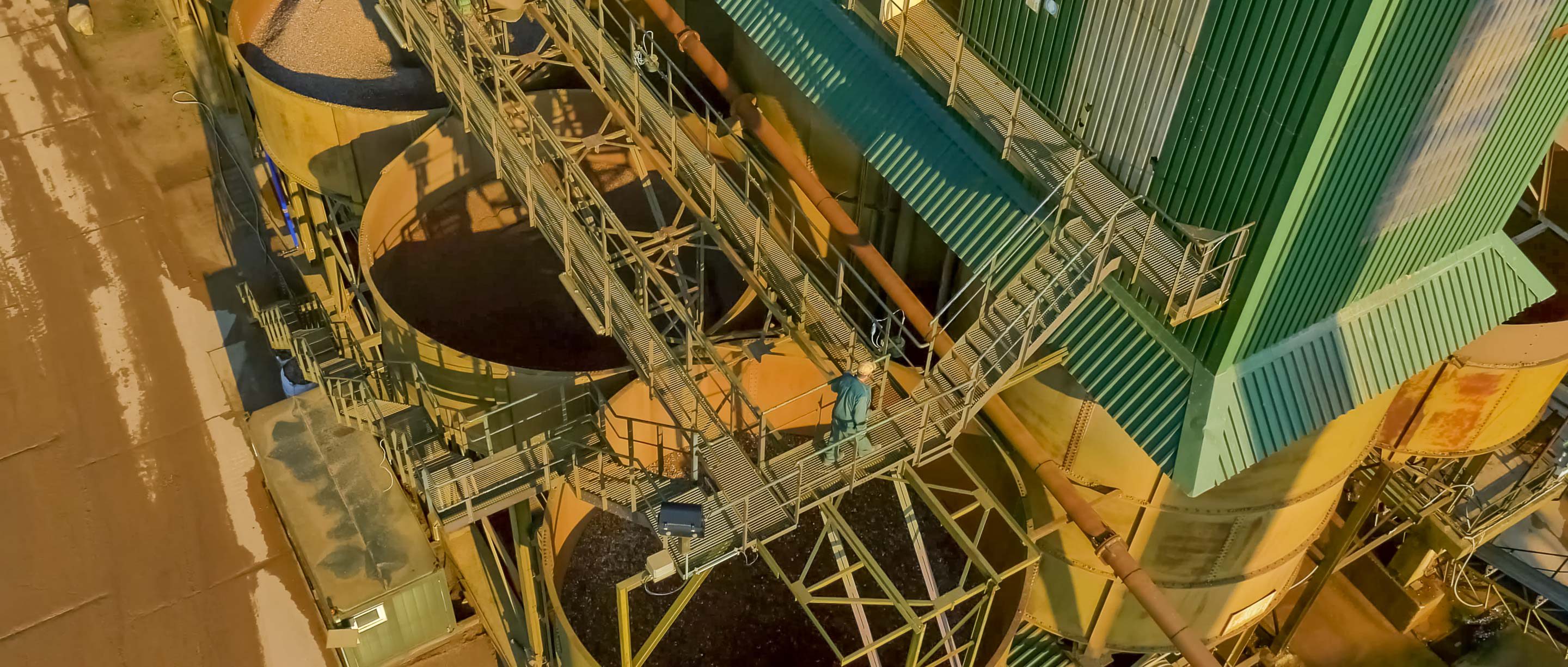 Kies und Sand im Kieswerk kaufen