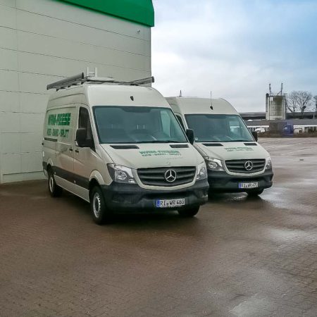 Neue Servicefahrzeuge