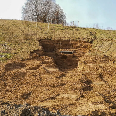 Brutplatz für den Uhu - Kieswerk Pampel, Möllenbeck