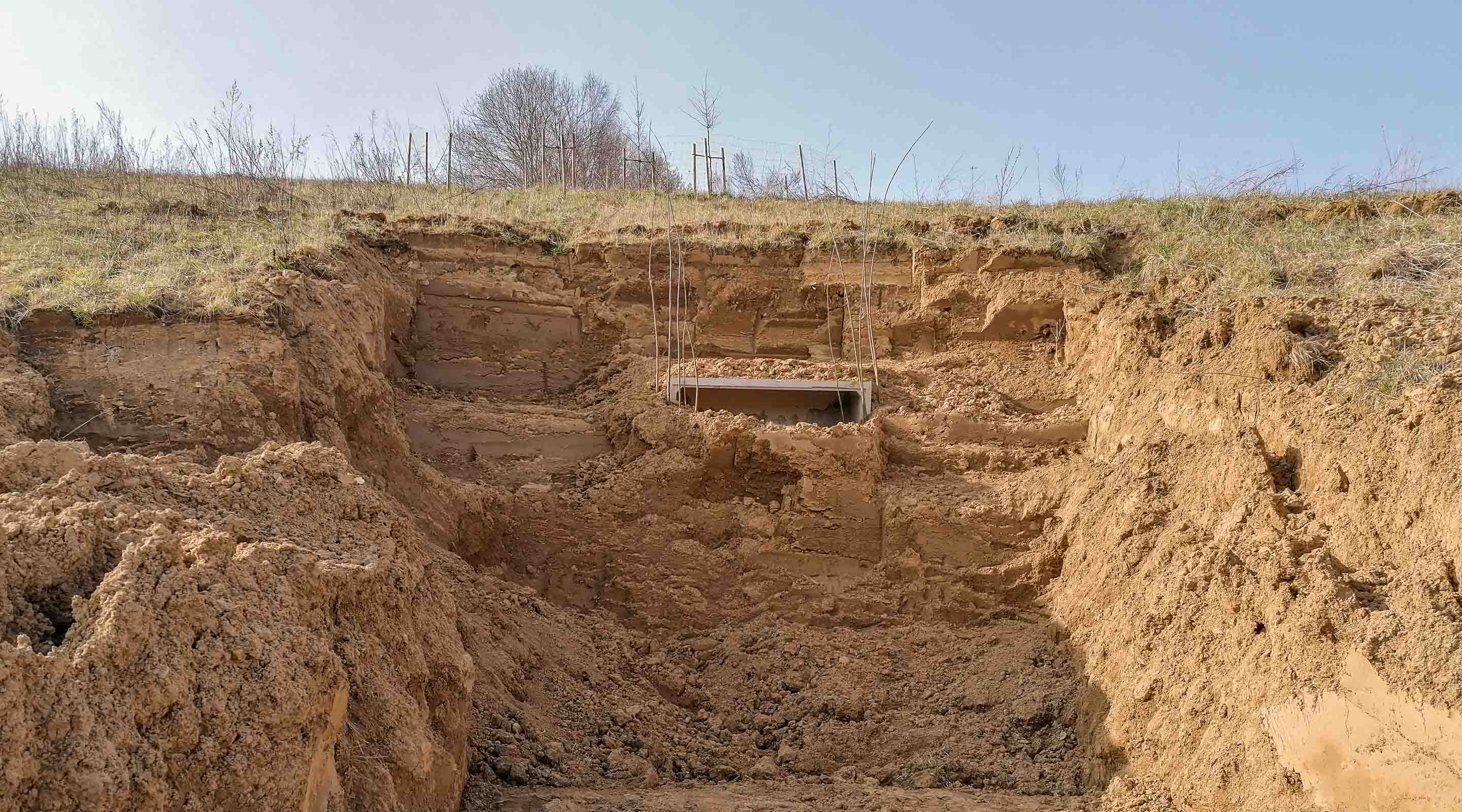 Brutplatz für den Uhu - Kieswerk Pampel, Möllenbeck