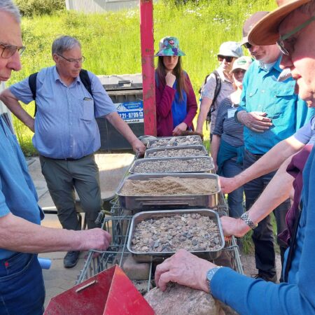Exkursion Produktion von Rohstoffen