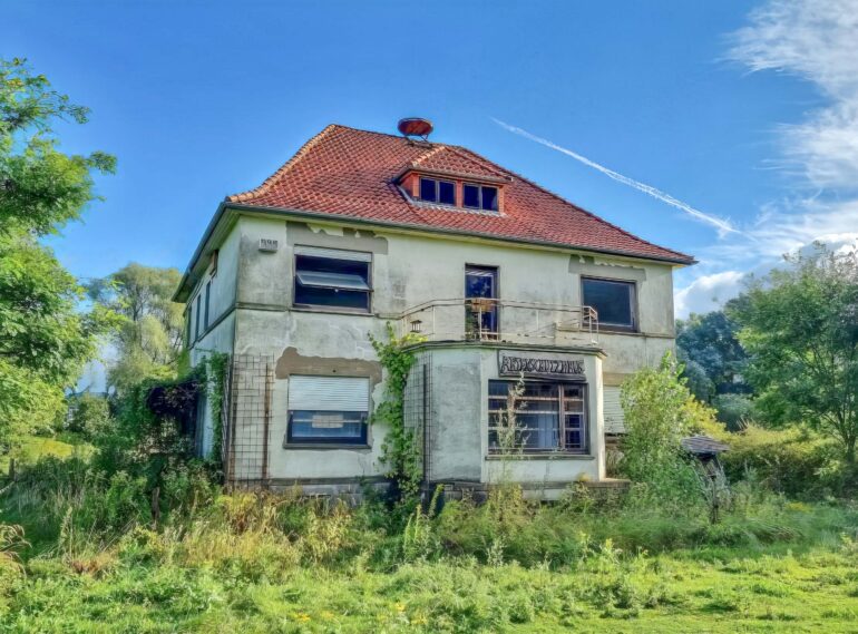 Artenschutzhaus Pampel von Außen