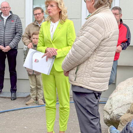 Feierliche Übergabe