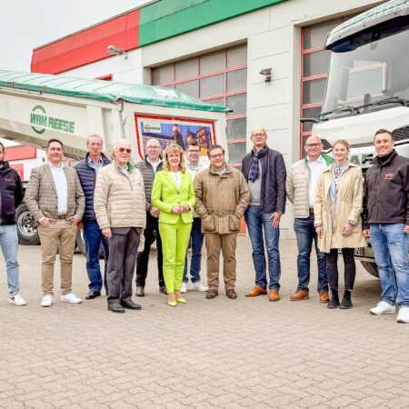 Feierliche Übergabe