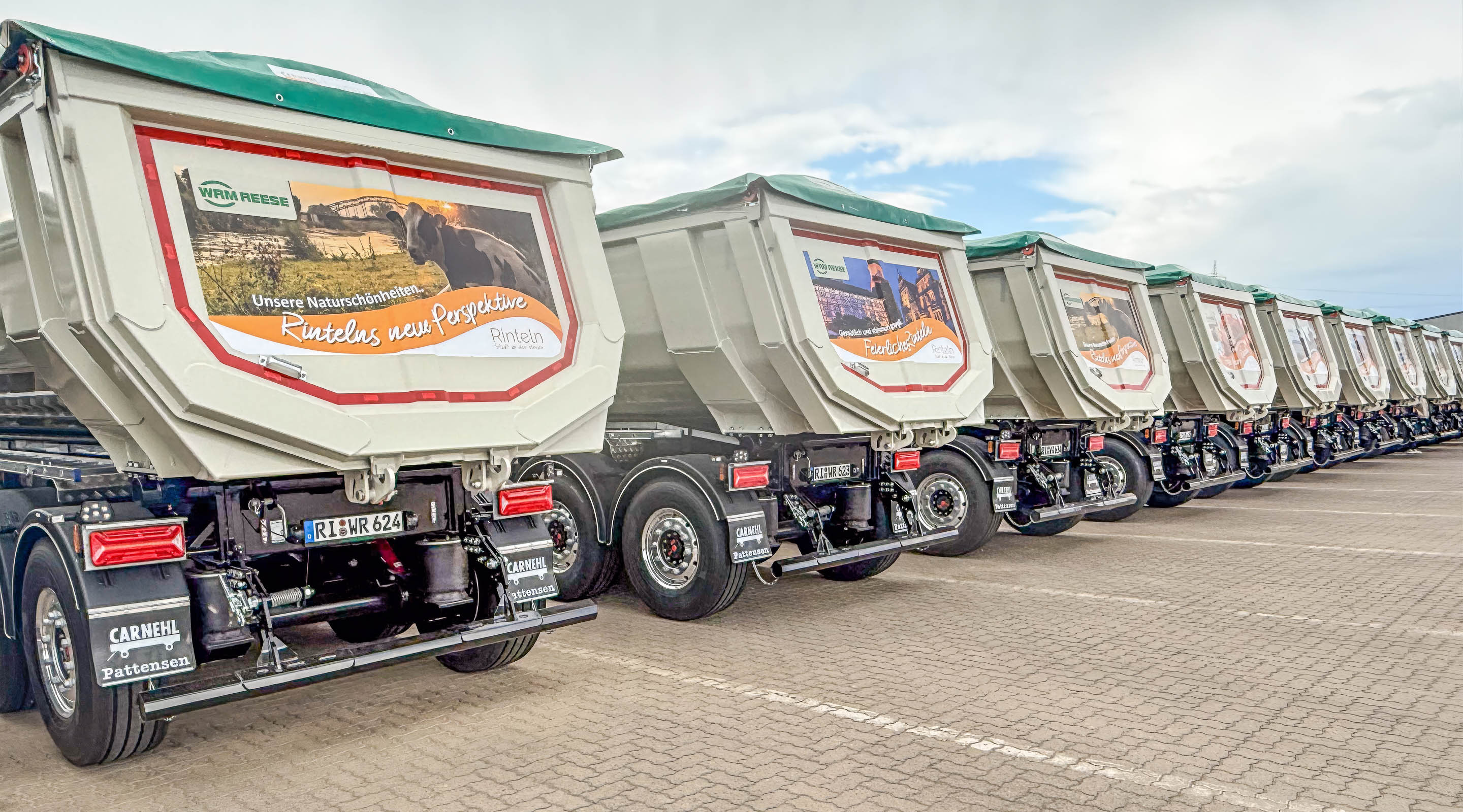 31 neue DAF-LKW