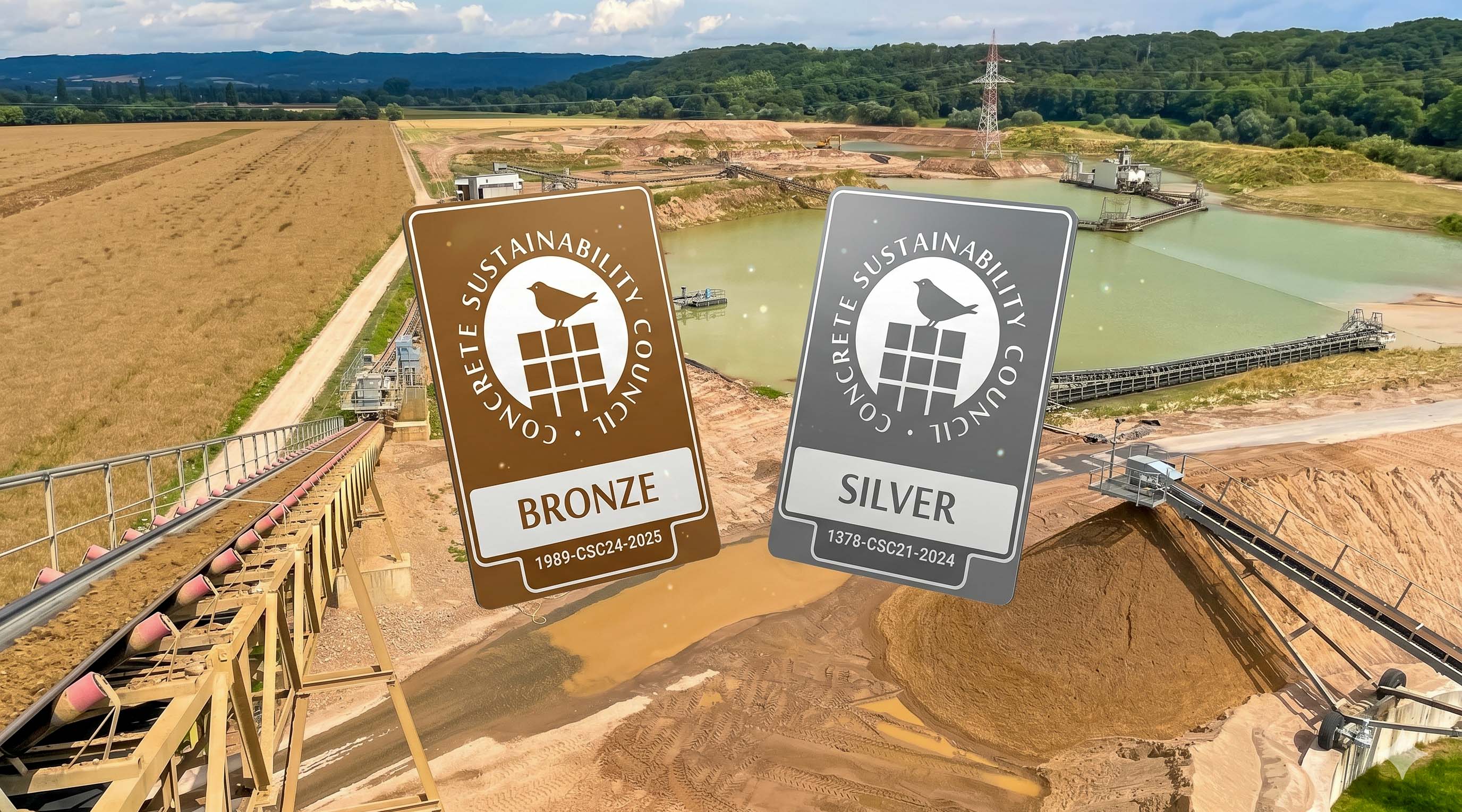 csc-Zertifikate für Werk Deesberg und Pampel in Stemmen